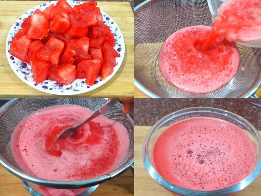How To Make Watermelon Juice