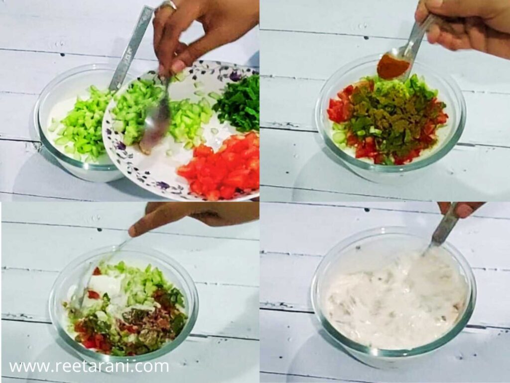How To Make Kakdi Tomato Raita