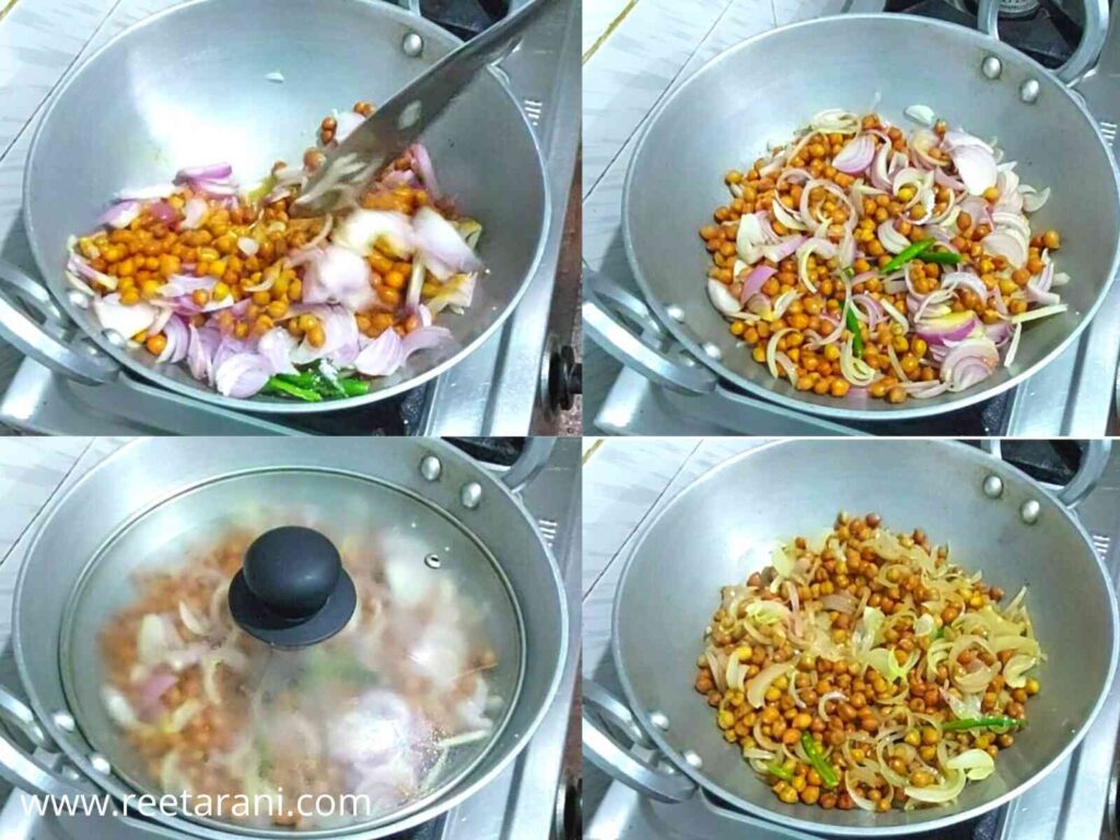 How To Make Chana Pyaj Recipe