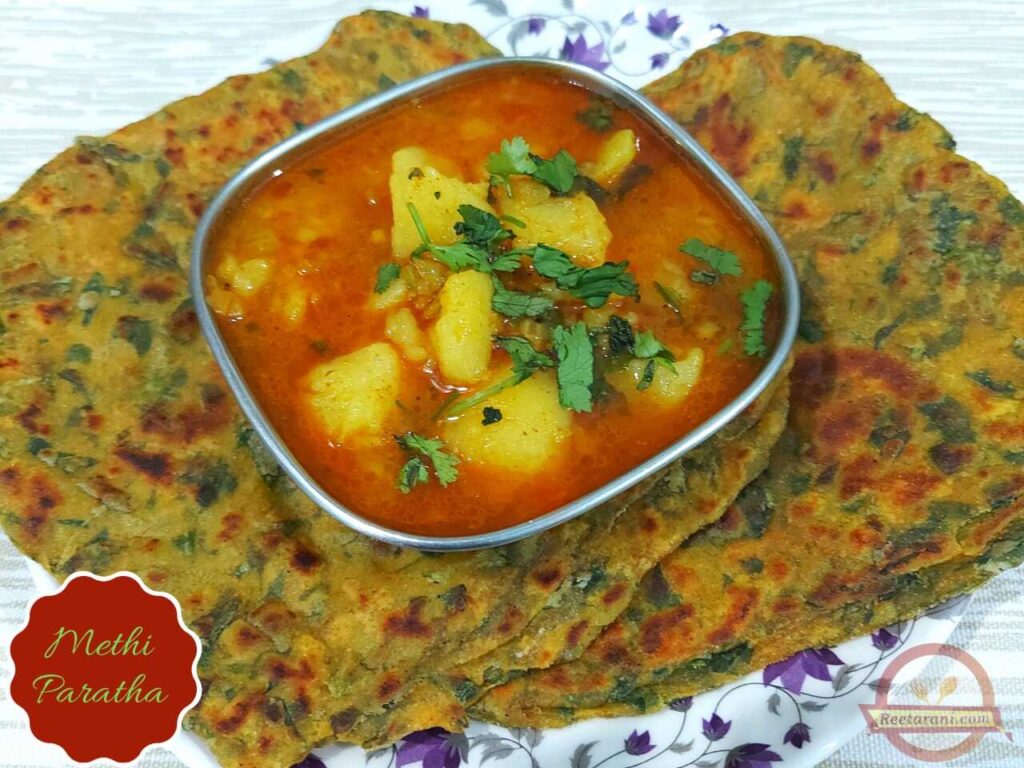 Methi Paratha Recipe In Hindi
