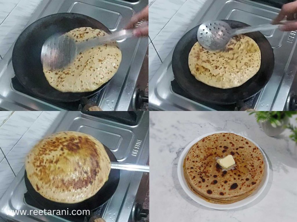 how to make potato paratha