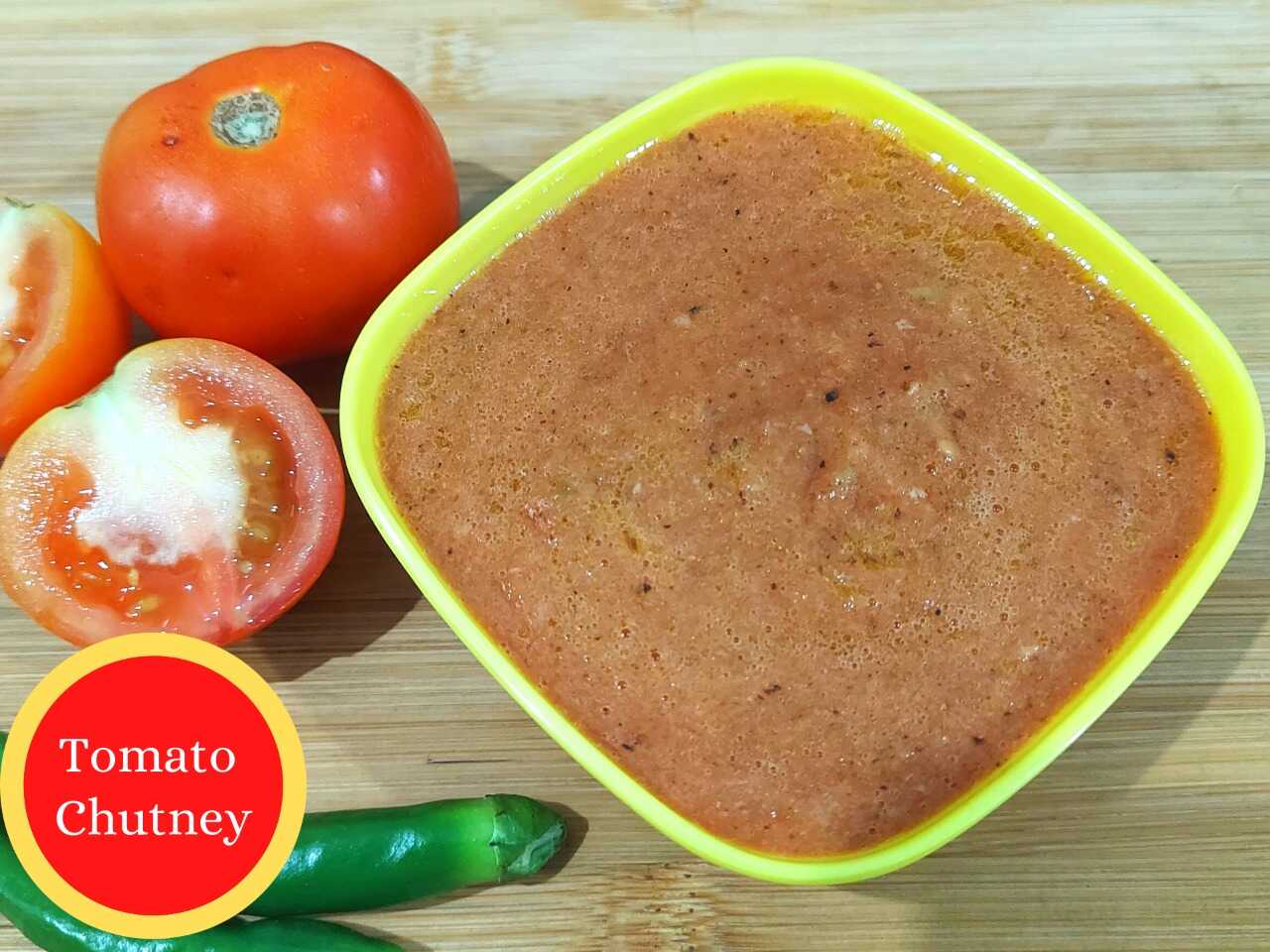 Tomato Chutney In Hindi Chokha Chutney Reetarani Com   Tomato Chutney Recipe 