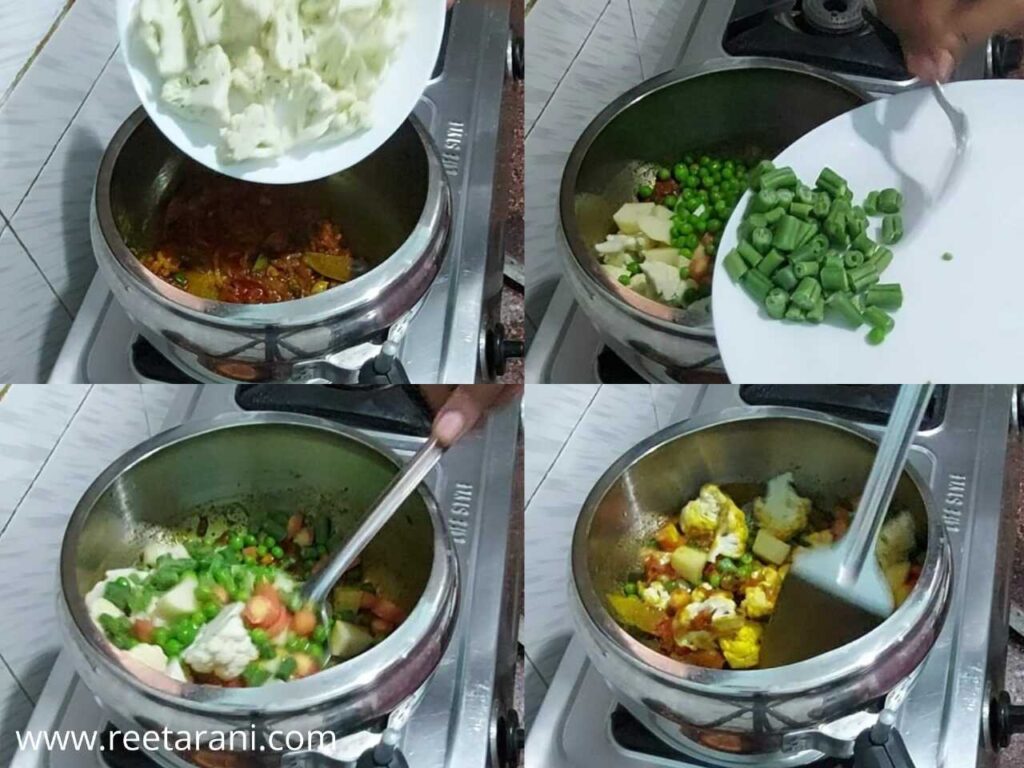 Veg Tahiri Recipe in Cooker