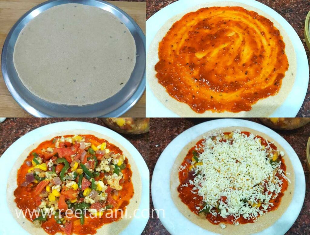 How to Make Pizza Stuffed Cheese Paratha