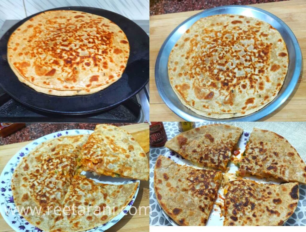 pizza paratha by reetarani