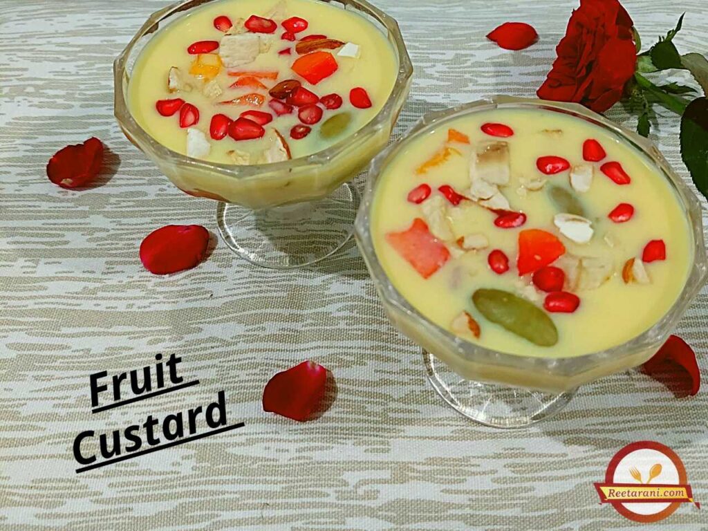 fruit custard tart recipe