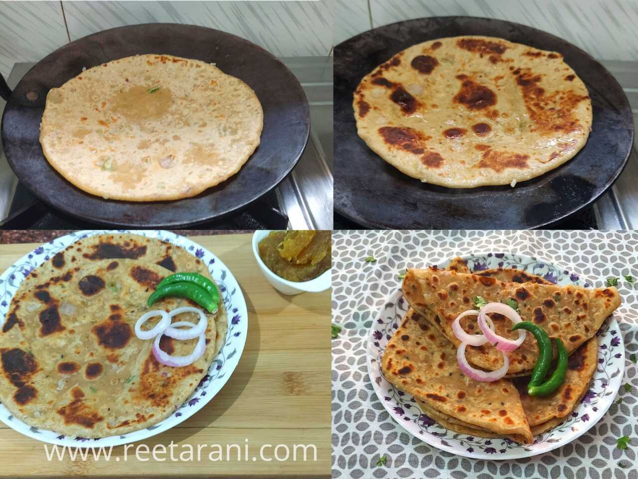 Onion Paratha Recipe In Hindi pyaaz paratha प्याज पराठा रेस्पी