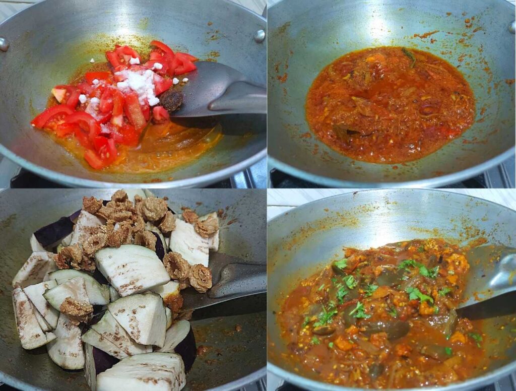 How to Make Brinjal Badi Recipe