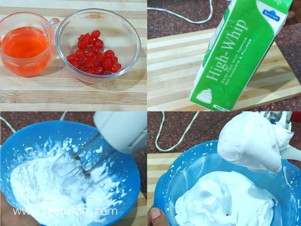 Beat Whip Cream Using Electronic Beater