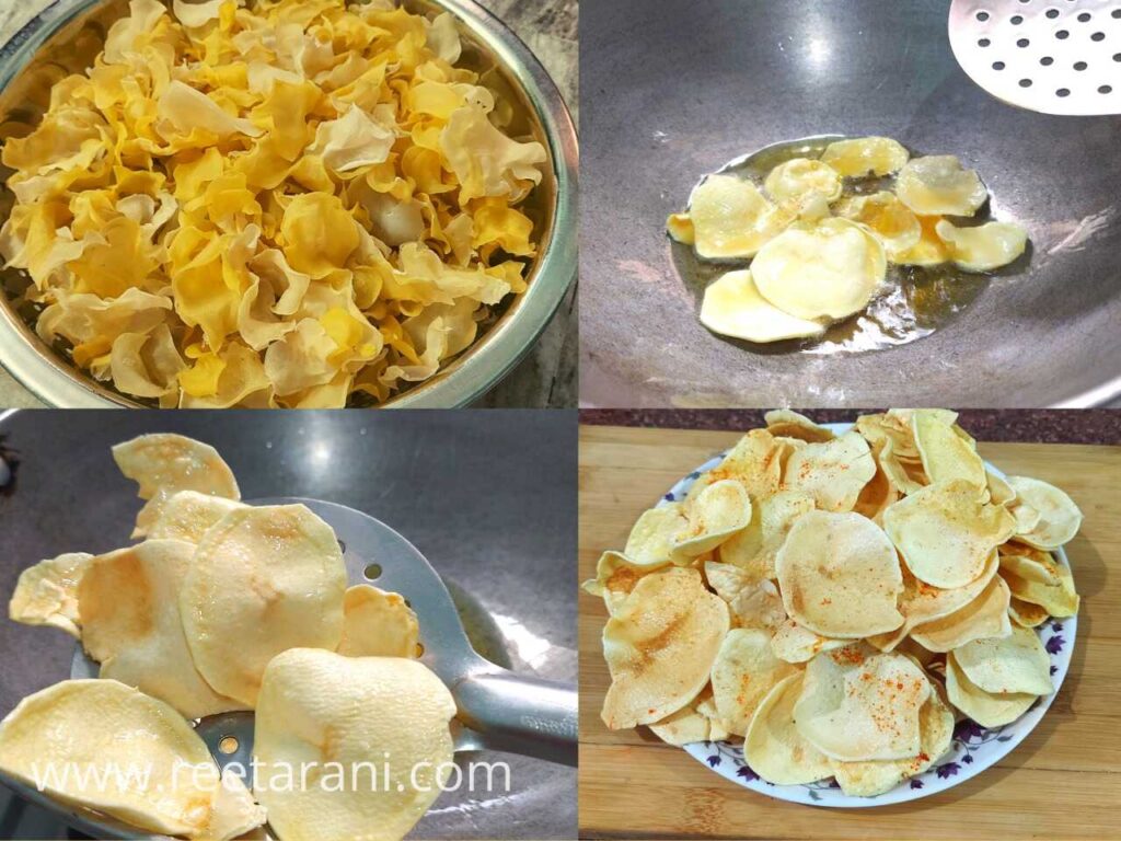 How to fry Potato Chips