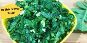 Radish Leaves Salad Recipe