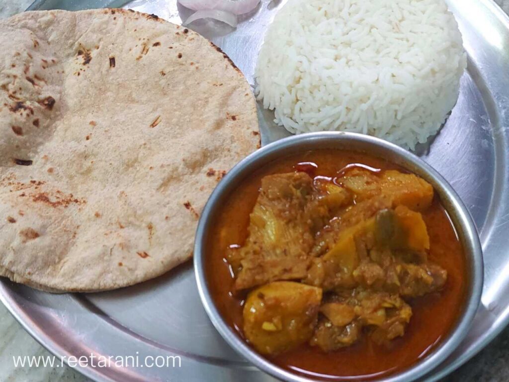 Kathal aloo Ki Sabji recipe in Hindi