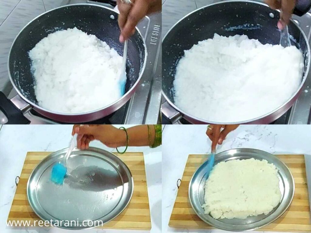 how to make coconut barfi at home