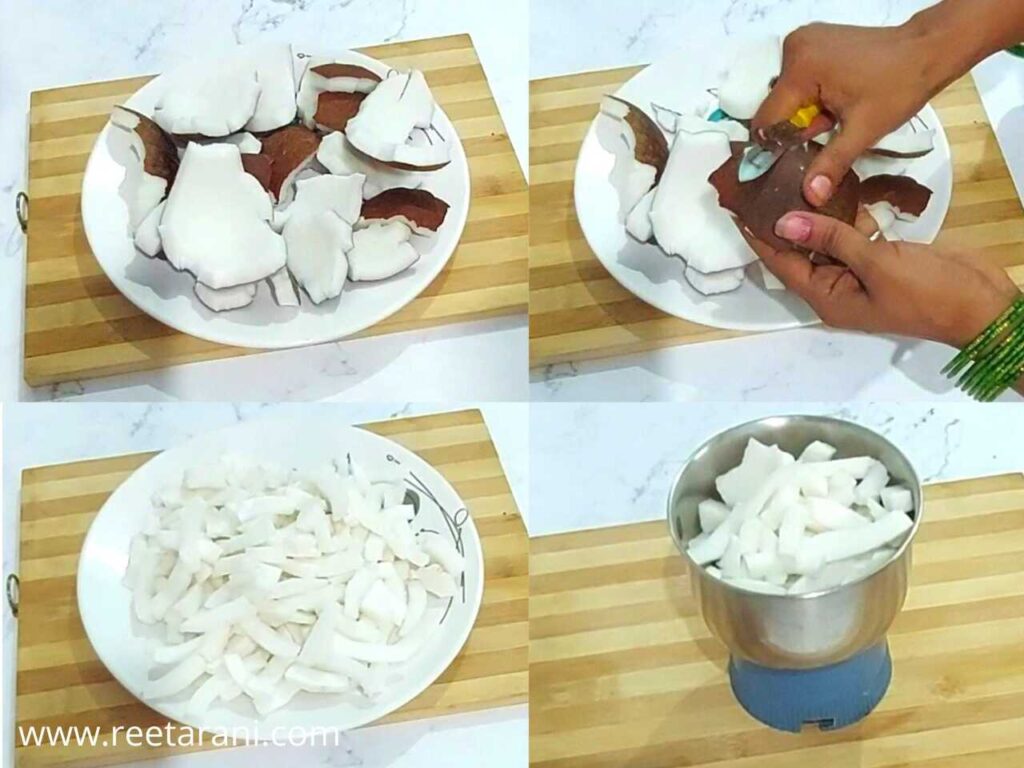नारियल बर्फी बनाने की विधि
