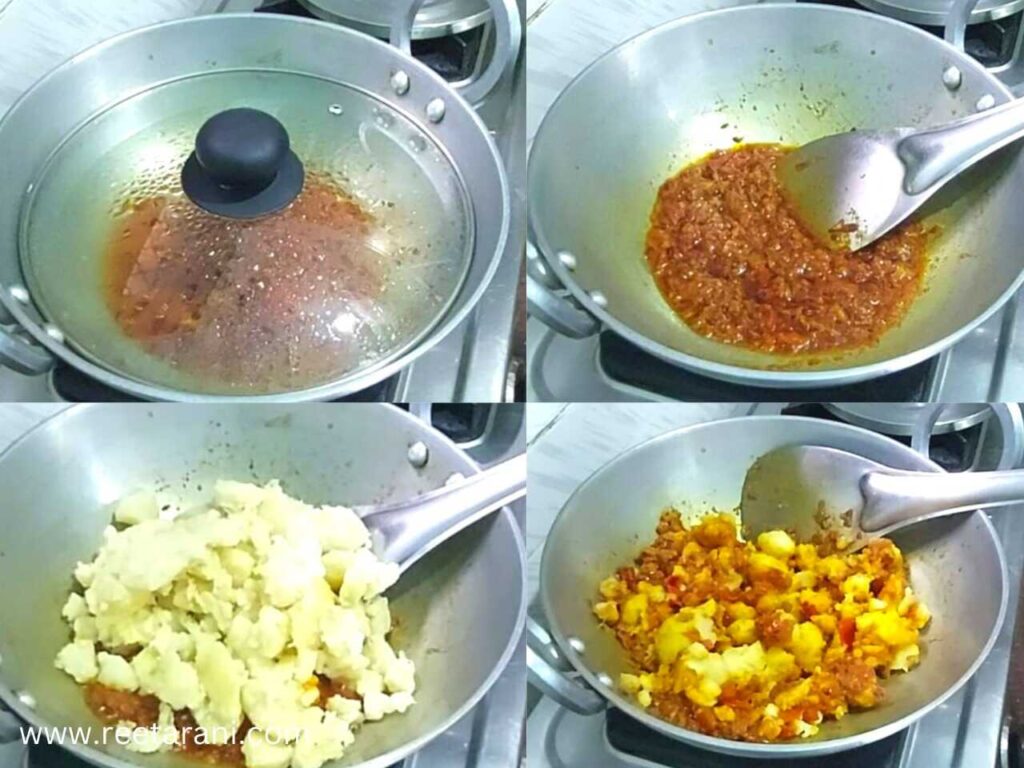 Potato Tomato Curry