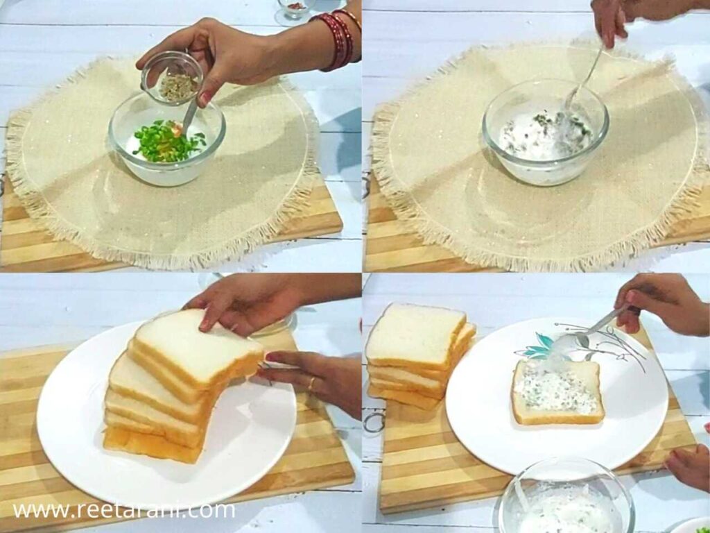 How To Make Bread Malai Sandwich Recipe