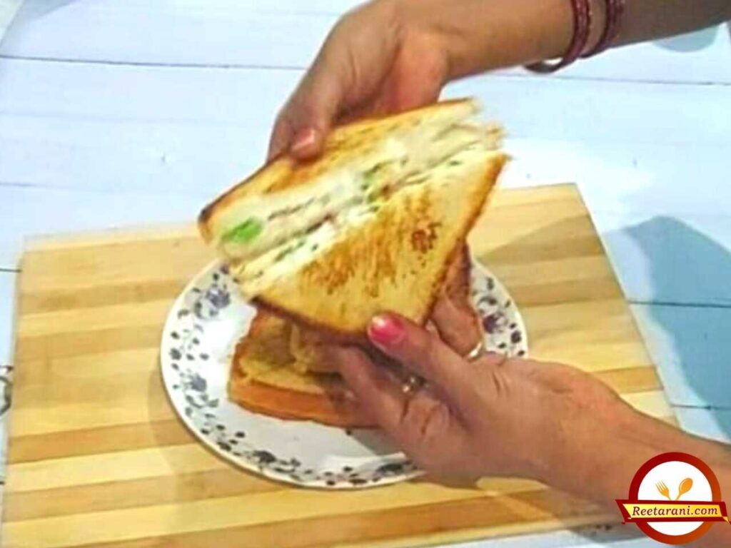 malai bread sandwich