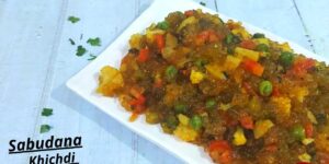 Healthy Vegetable Sabudana Masala Khichdi Recipe