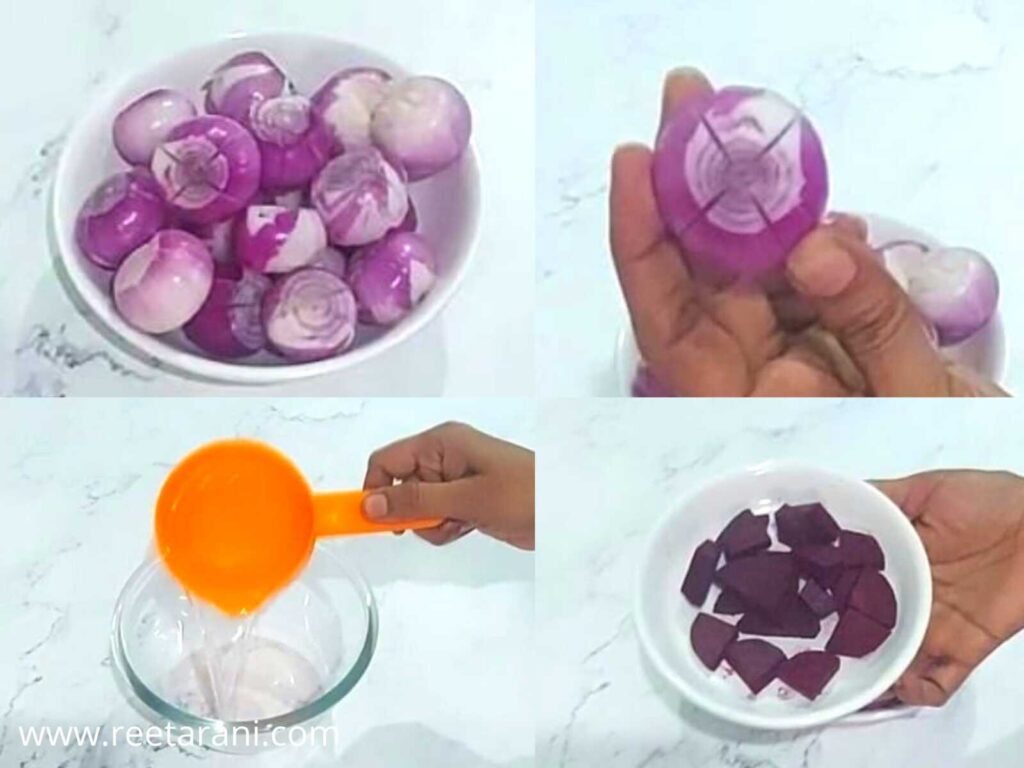 How to make vinegar onion pickle