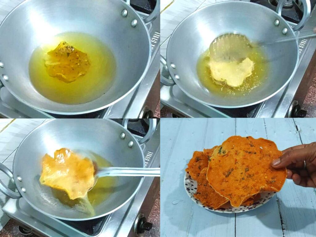 how to make potato papad