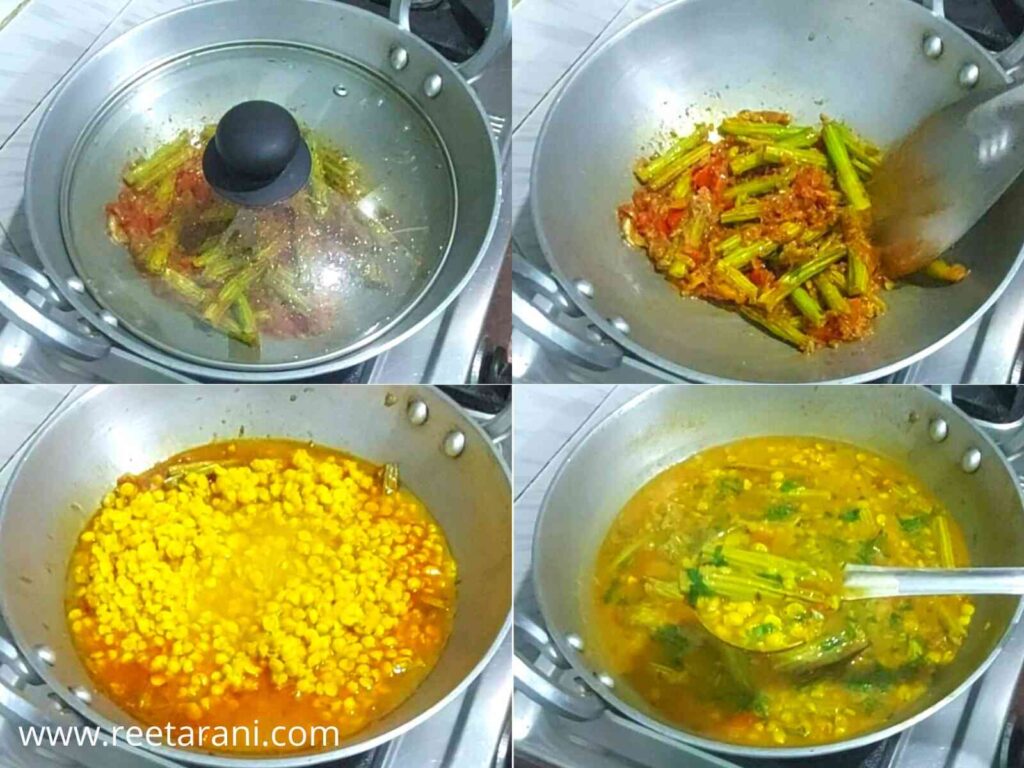 How to Make Chana Dal Sehjan Sabji Recipe