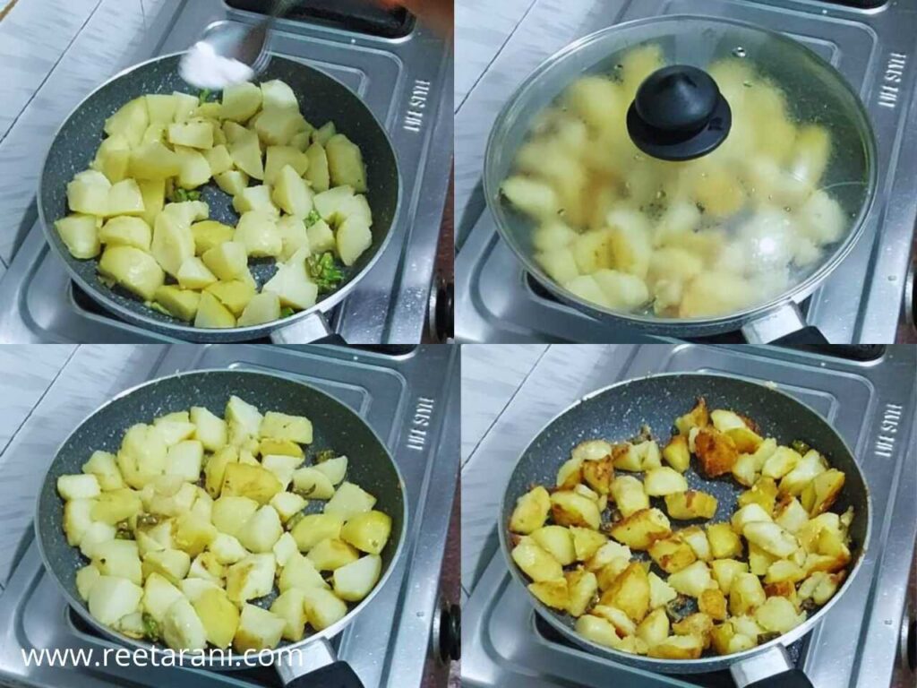 How to make Crispy Aloo Fry