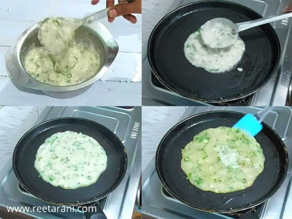 How to make Sago Potato Cheela Recipe
