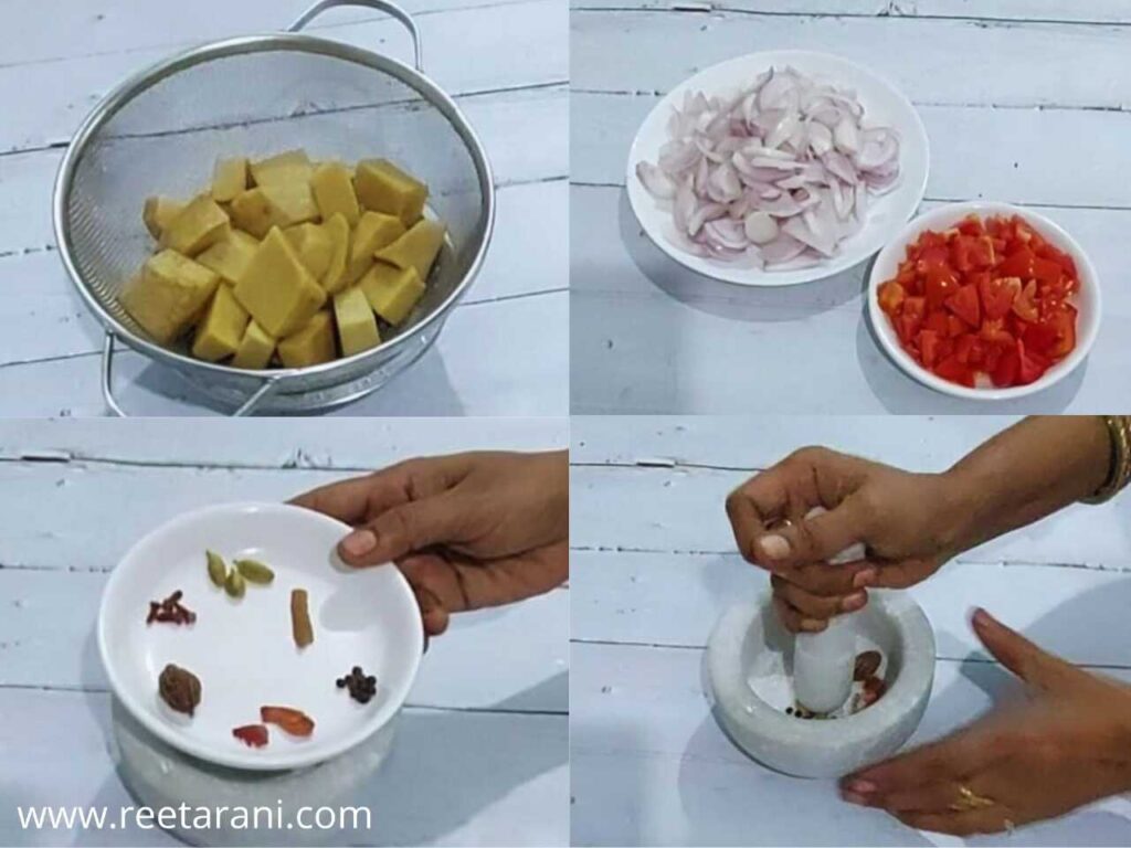 How To Make yam curry