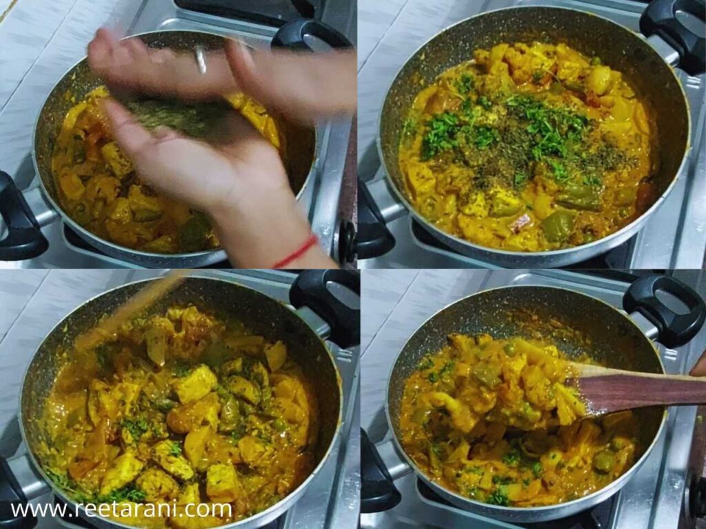 mix veg curry hotel style