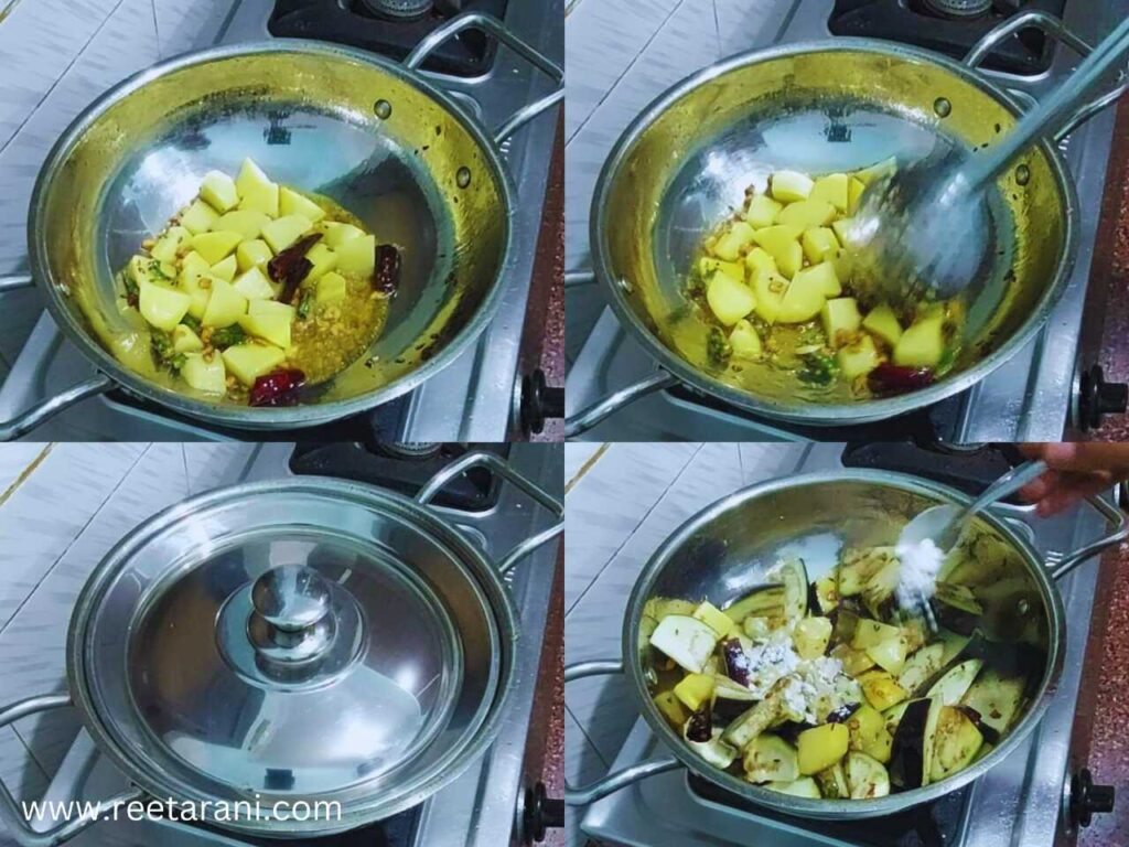 Easy step-by-step guide to making delicious Methi Aloo Baingan Sabji