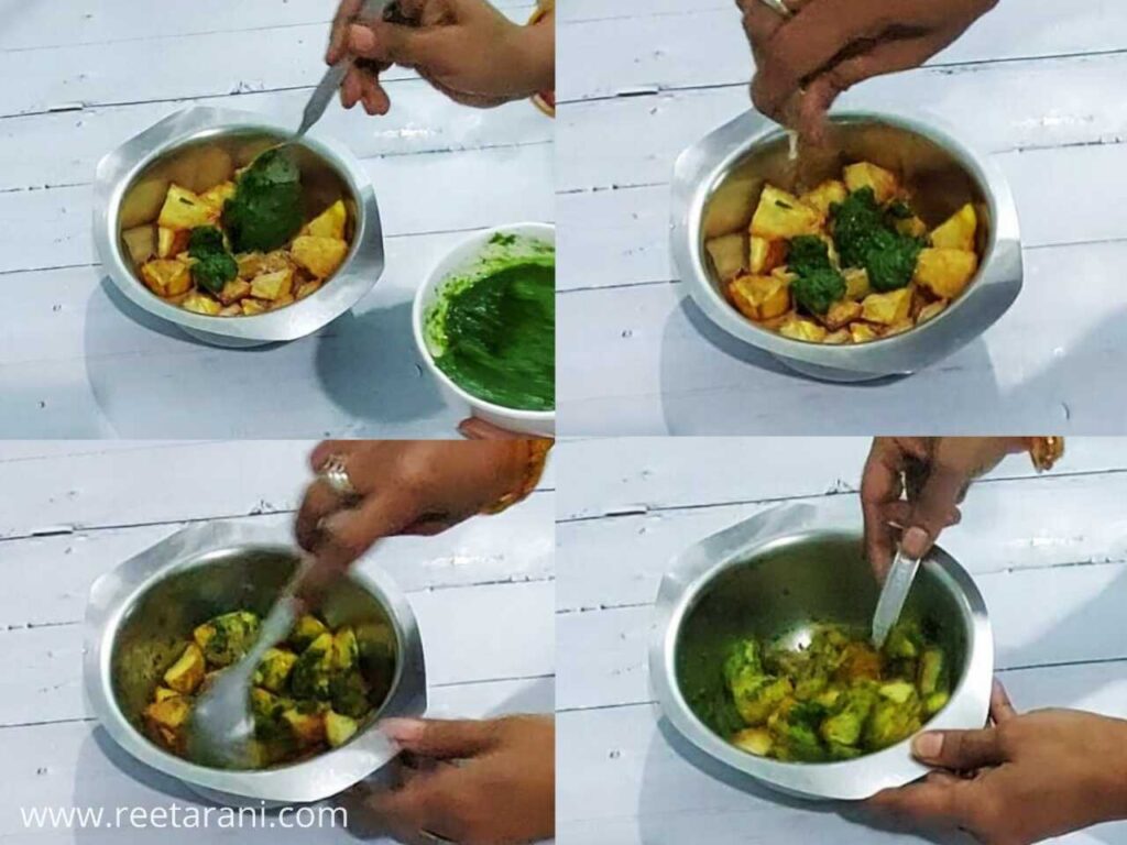 How to make potato Chaat Recipe