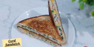 dahi vegetable sandwich