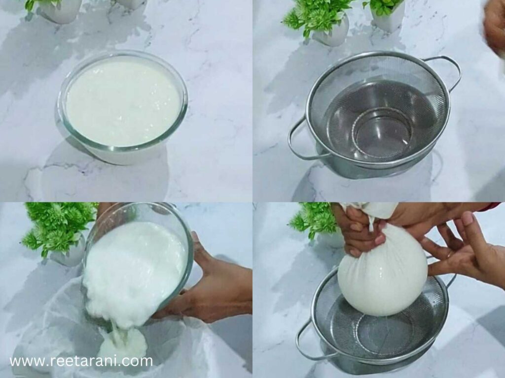 mango shrikhand with mango pulp