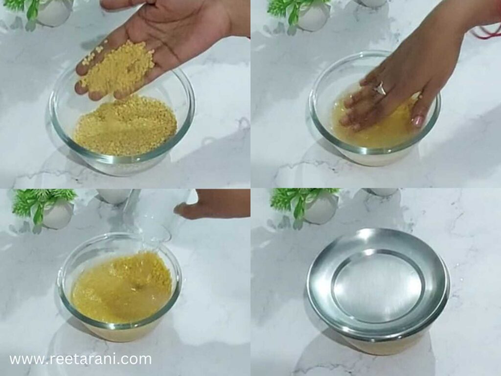 how to make moong toast