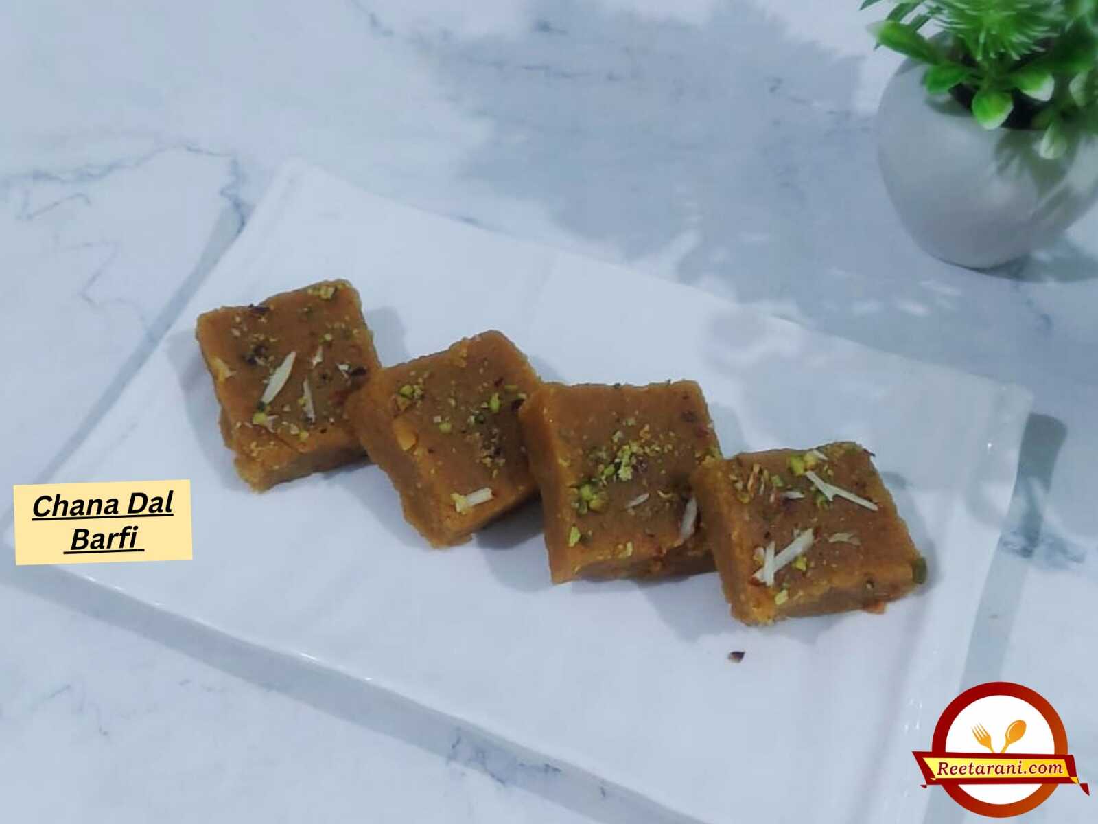 chana dal barfi