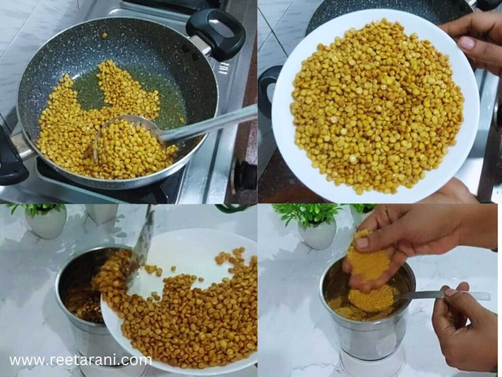 how to make chana dal barfi