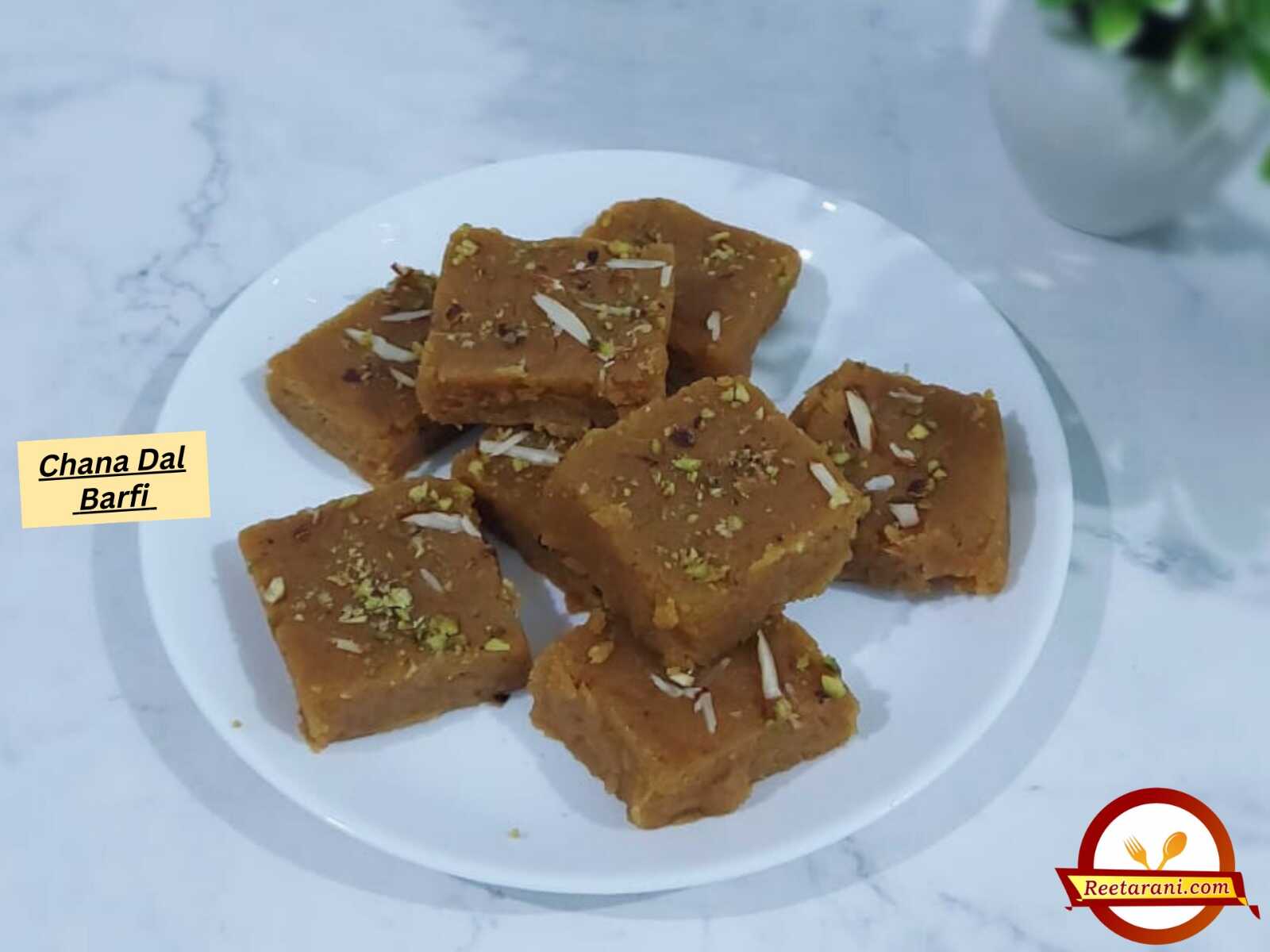 make chana dal burfi