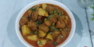 Aloo Matar Soyabean Subji