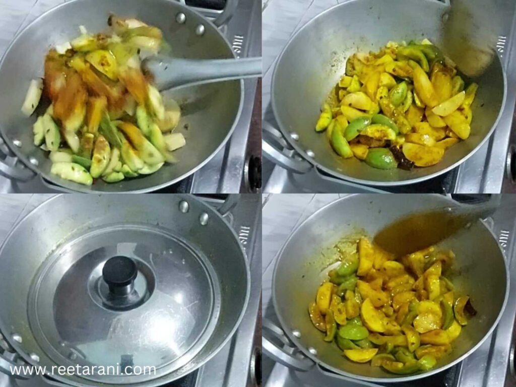 Parwal Aloo recipe with step-by-step instructions