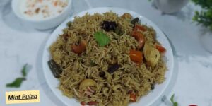 Pudina Pulao Recipe