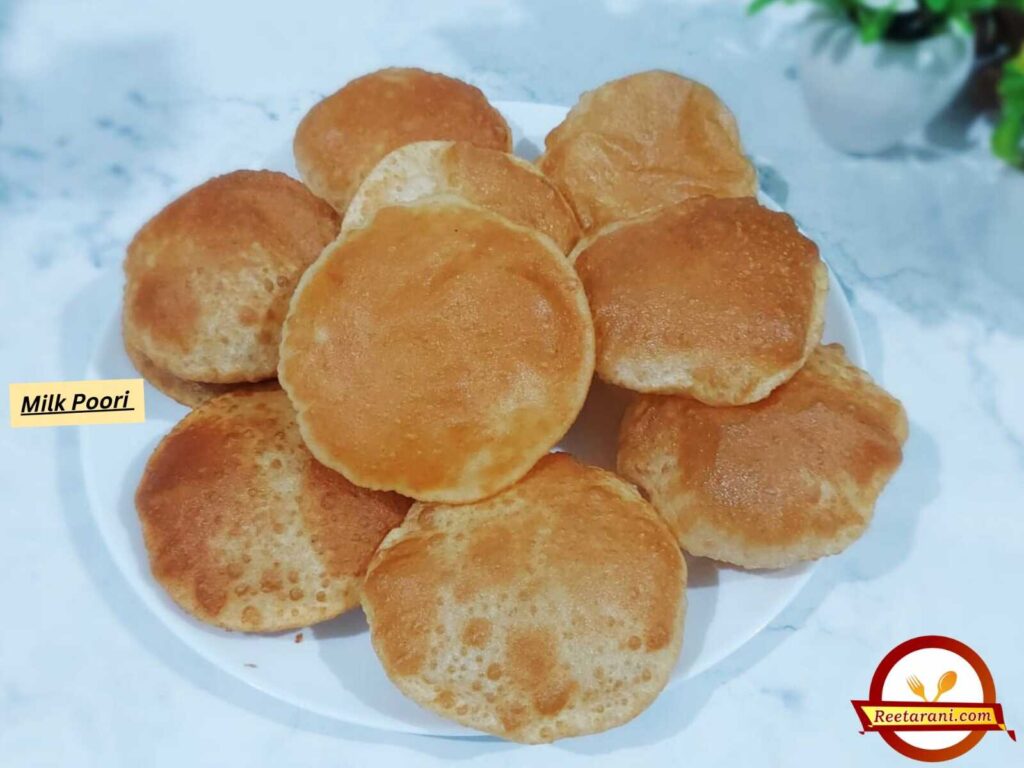 milk poori recipes