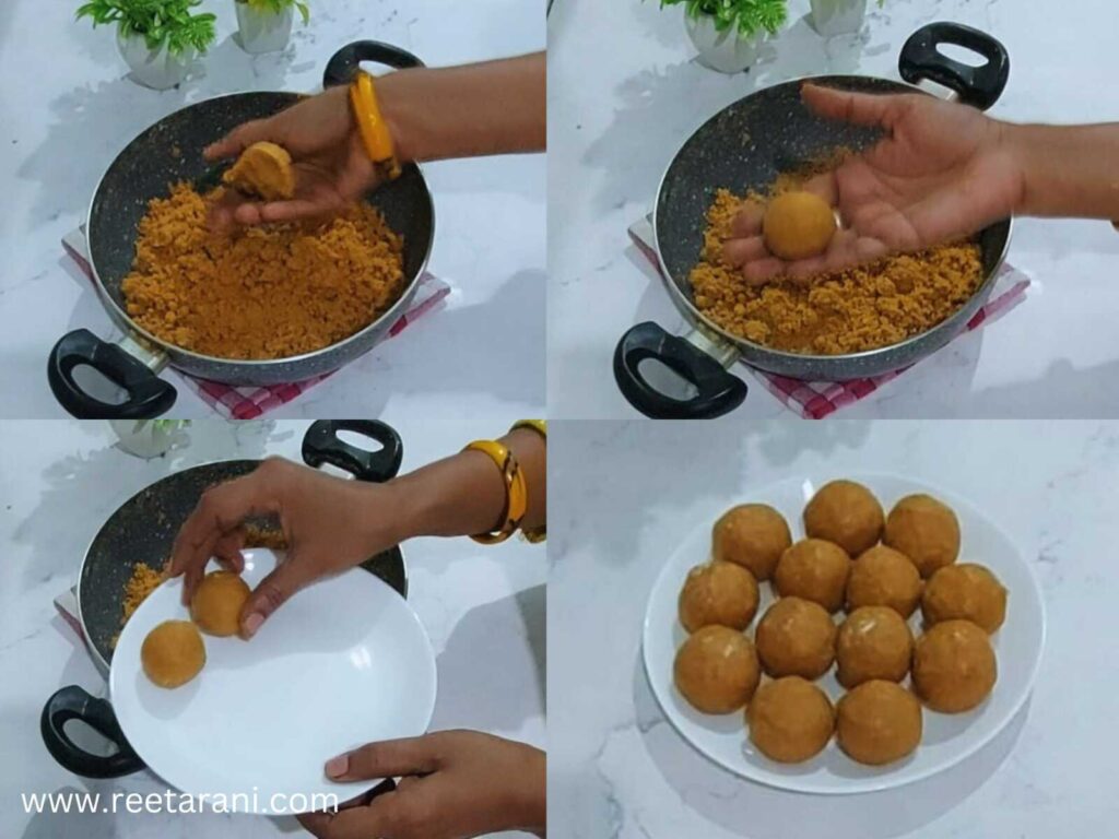 Chickpea Flour Laddu