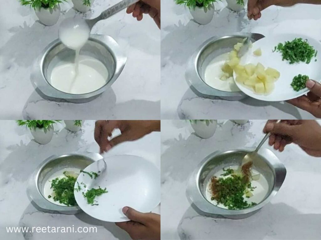 How To Make Vrat Potato Raita