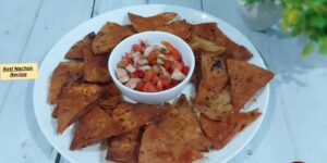 leftover roti nachos recipe with salasa