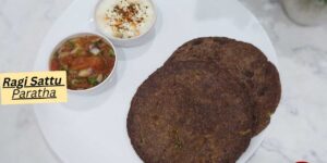 Ragi Madua Sattu Paratha
