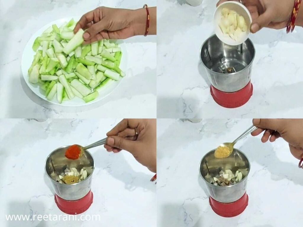 how to make turai chana dal sabzi