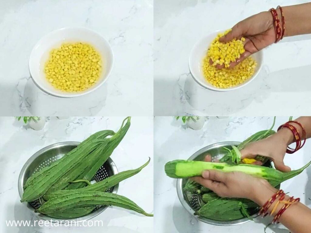 jhinguni chana dal sabji