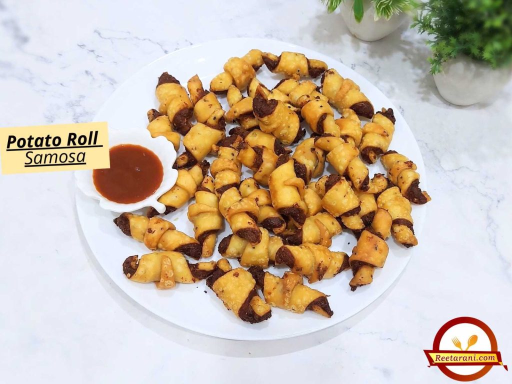 Crispy Potato Roll Samosa Snack