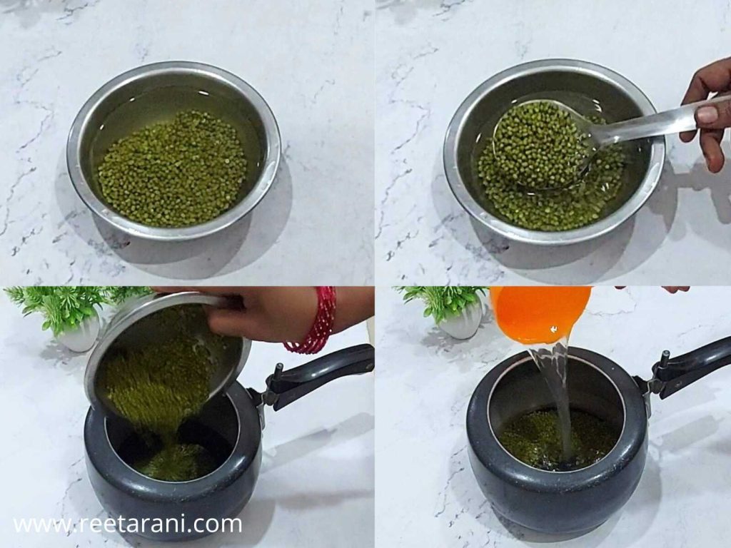 How to Make Palak Moong Dal