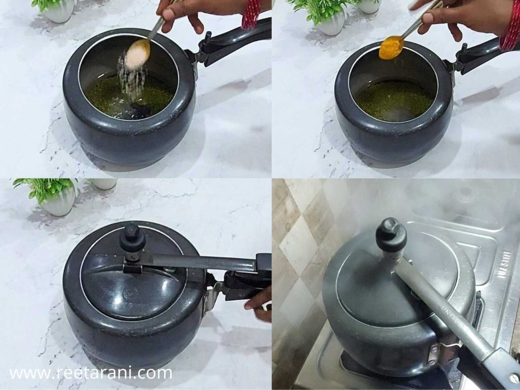 palak moong dal fry